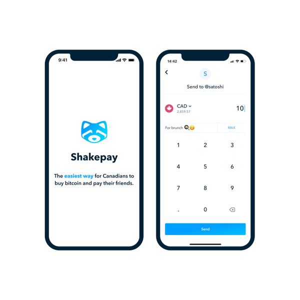 Pay friends instantly⚡️ and for free on Shakepay
